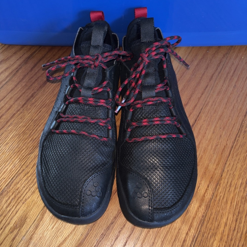 VIVOBAREFOOT Primus Trail FG EU 39L/US W 8.5 Minimalist Shoes Obsidian - Picture 2 of 7